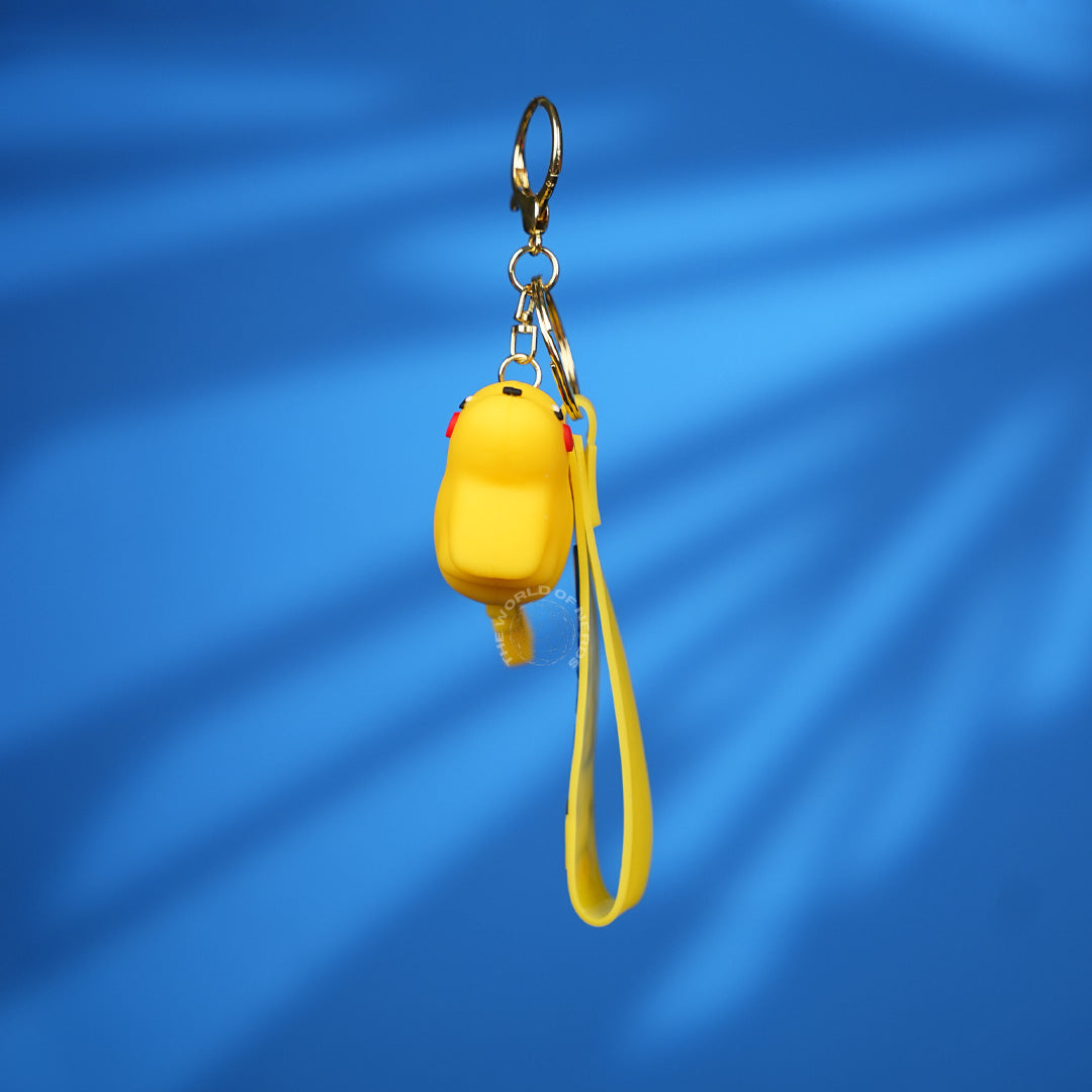 Pikachu Sleeping Pose Pokémon Strap Keychain