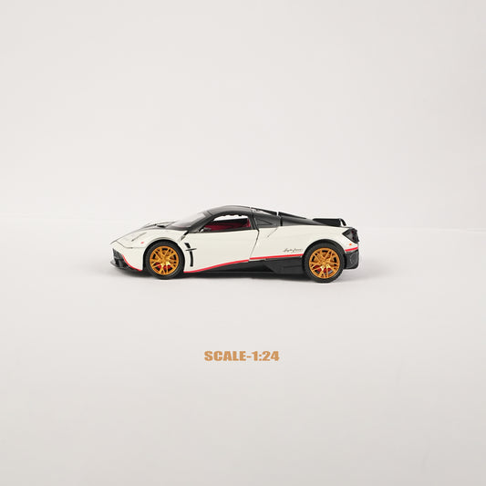 Pagani Hypercar Display Model with Red Interior Detailing