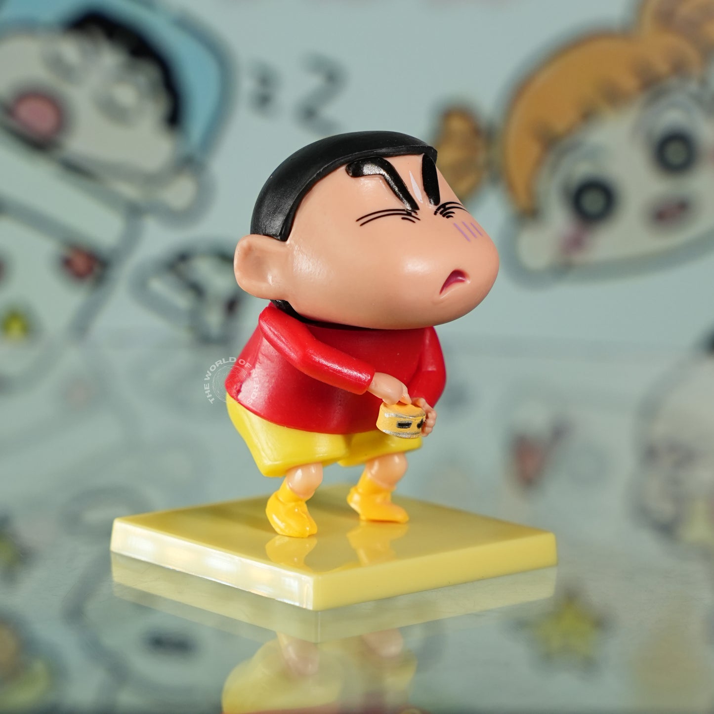 Shinchan Nervous Face Mini Figure