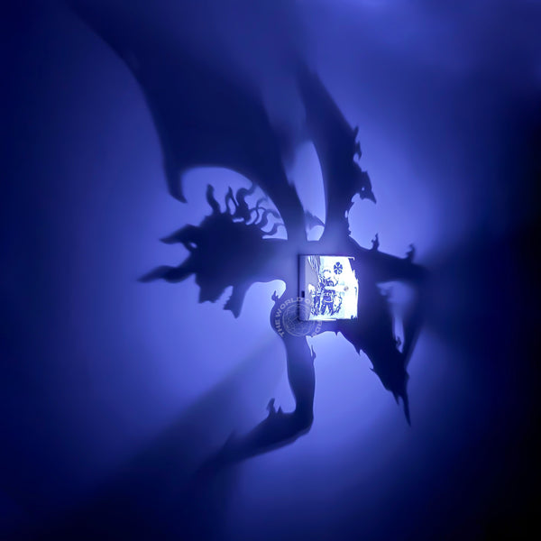 Asta Black Clover Shadow Light Box – Anime LED Wall Decor