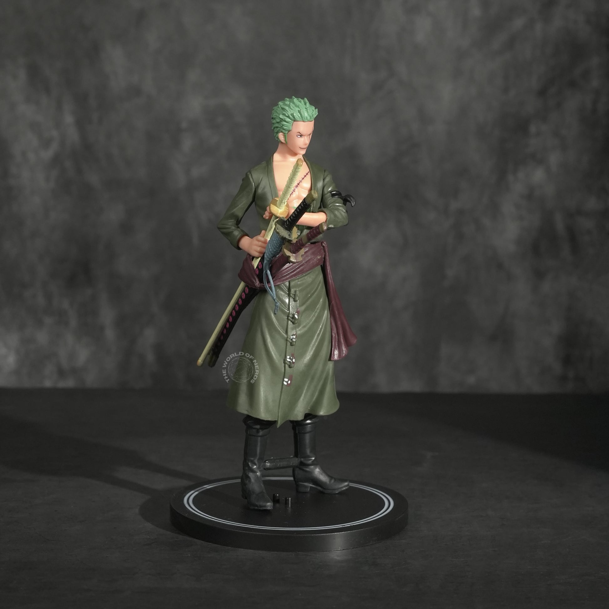 RORONOA ZORO – Premium Anime Action Figure 17cm | One Piece Collectible - The World Of Nerds
