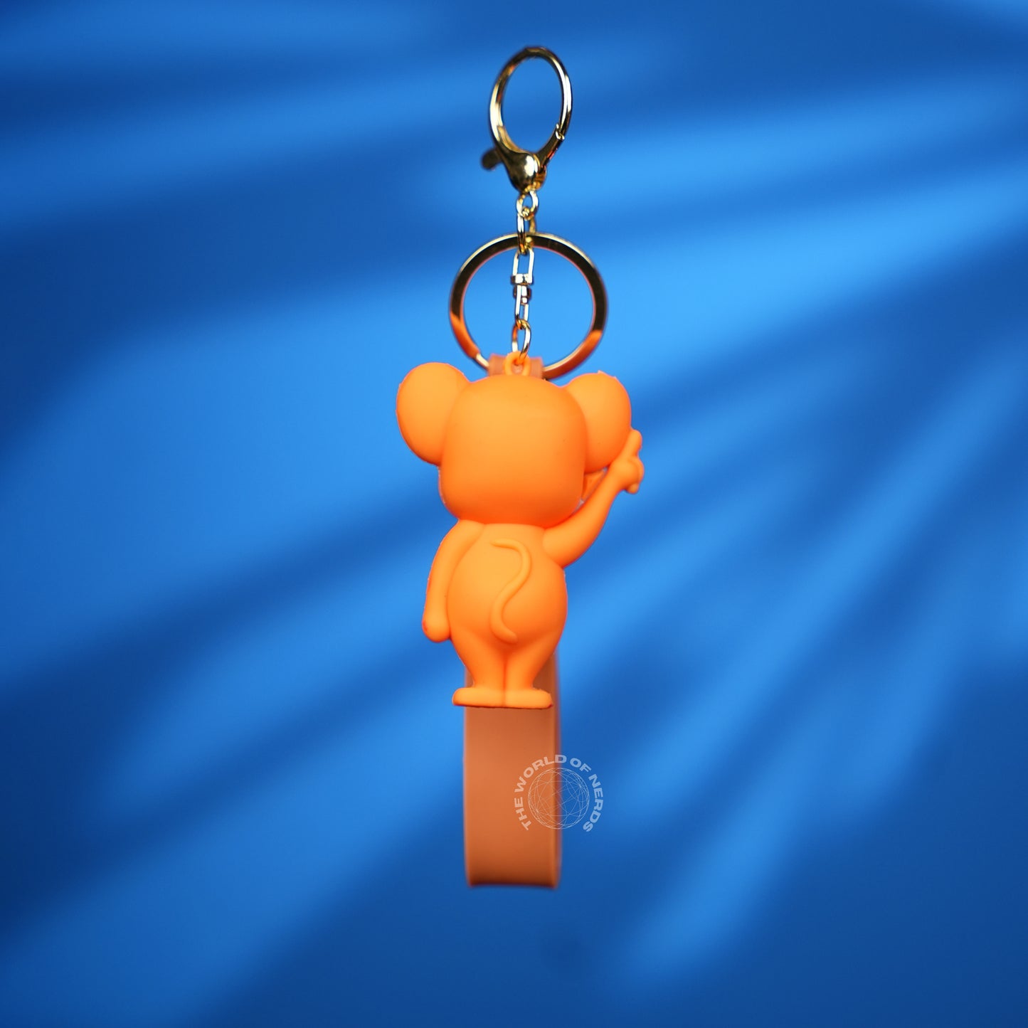 Jerry Waving Cartoon Strap Keychain