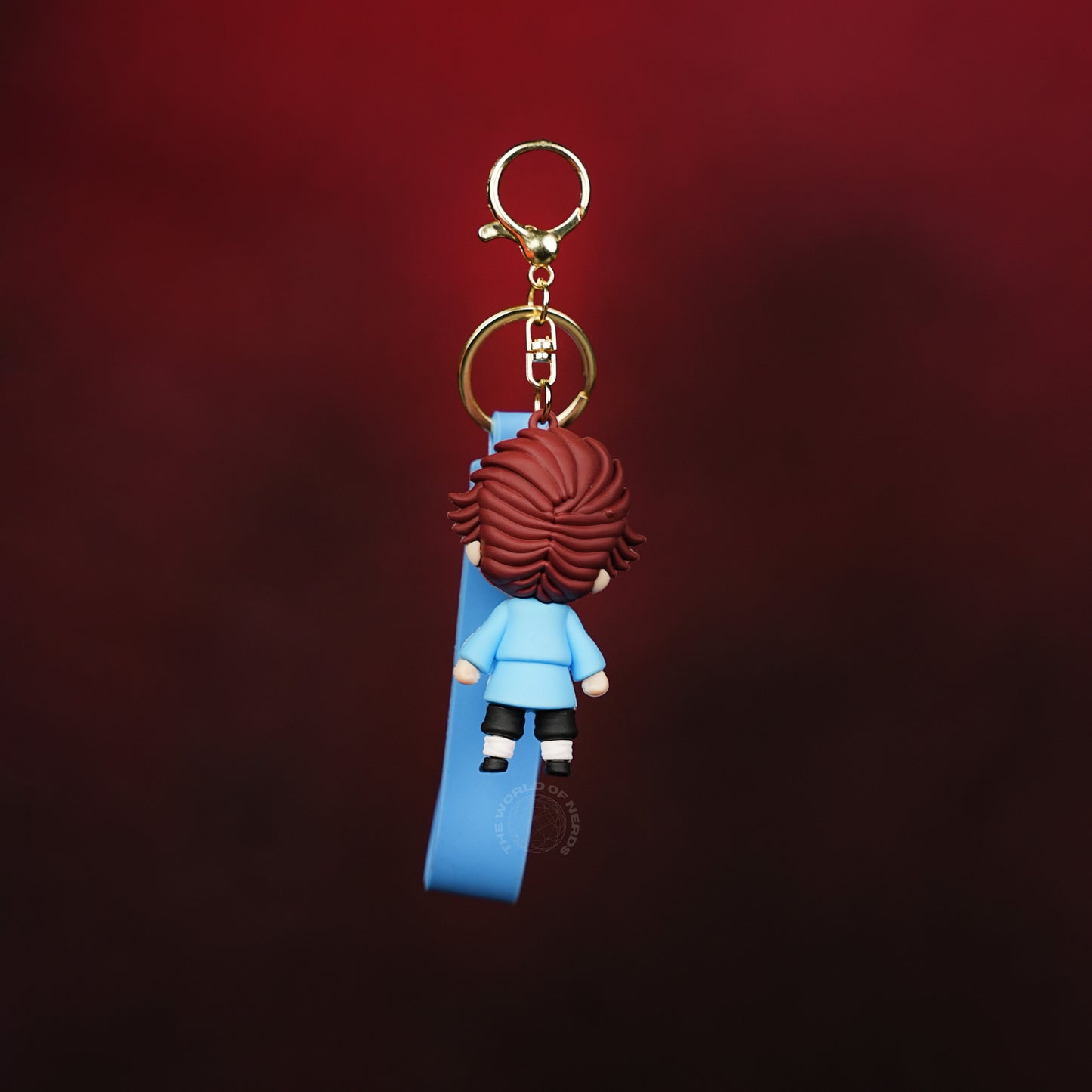 Tanjiro Kamado Casual Chibi Anime Keychain