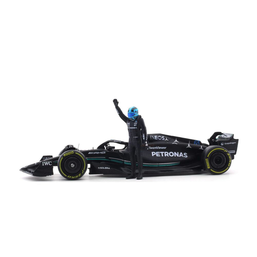 BBURAGO MERCEDES-AMG F1 W14 E PERFORMANCE #63 GEORGE RUSSELL SCALE - 1:24