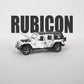 Jeep Wrangler Rubicon White Model Car - 1:32 Scale Diecast