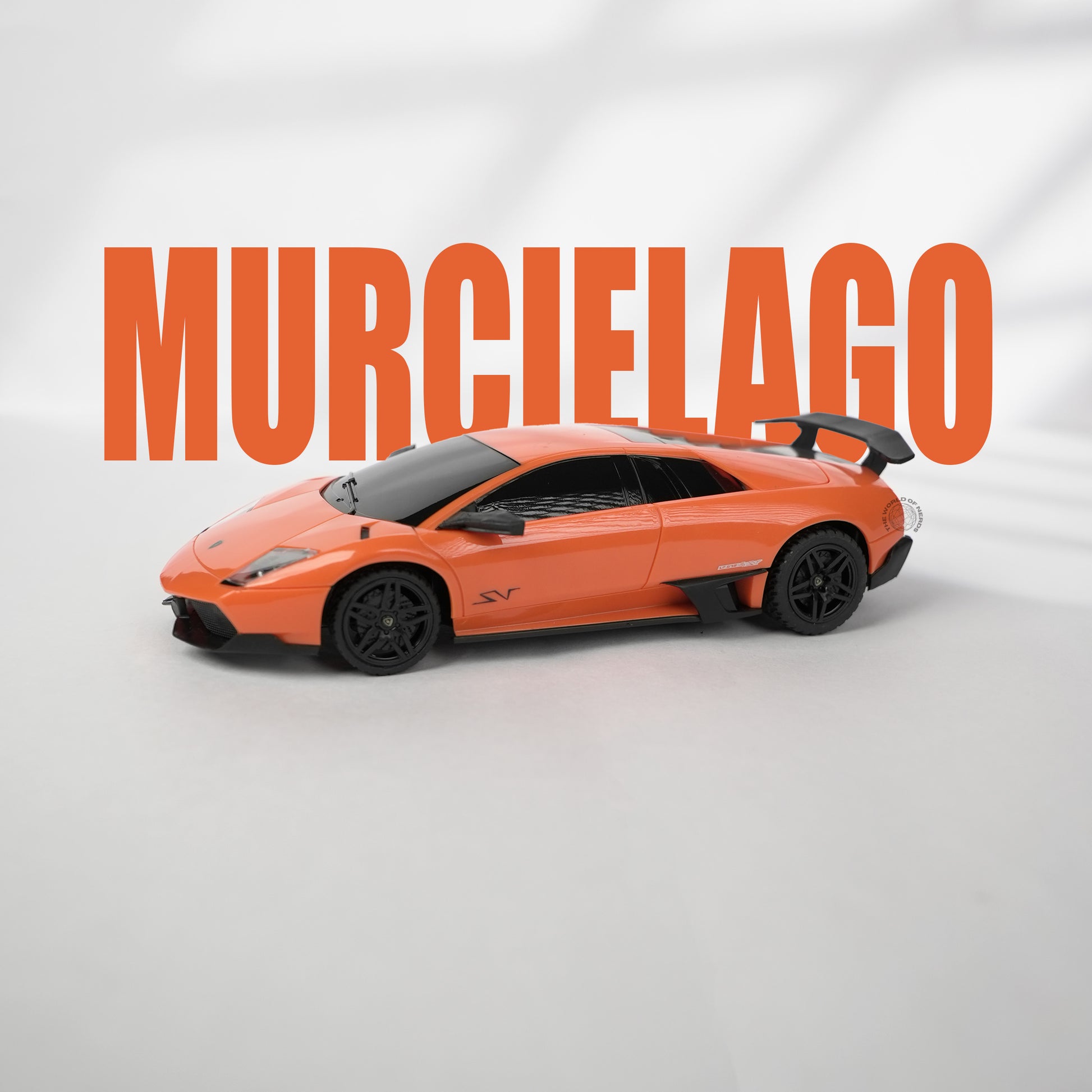 LAMBORGHINI MURCLELAGO -1:24 - ORANGE- SV-R/C LICENSED - The World Of Nerds
