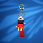 Shin Chan Red Outfit Cartoon Strap Keychain