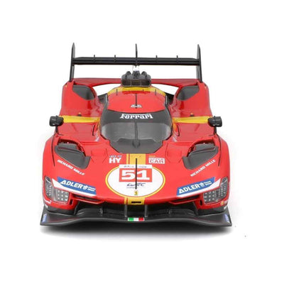 BBURAGO Ferrari 499P Model Car - 1:24 Scale Collectible - 2