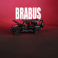 Mercedes-Benz Brabus G-Class Black Model Car - 1:22 Scale Diecast