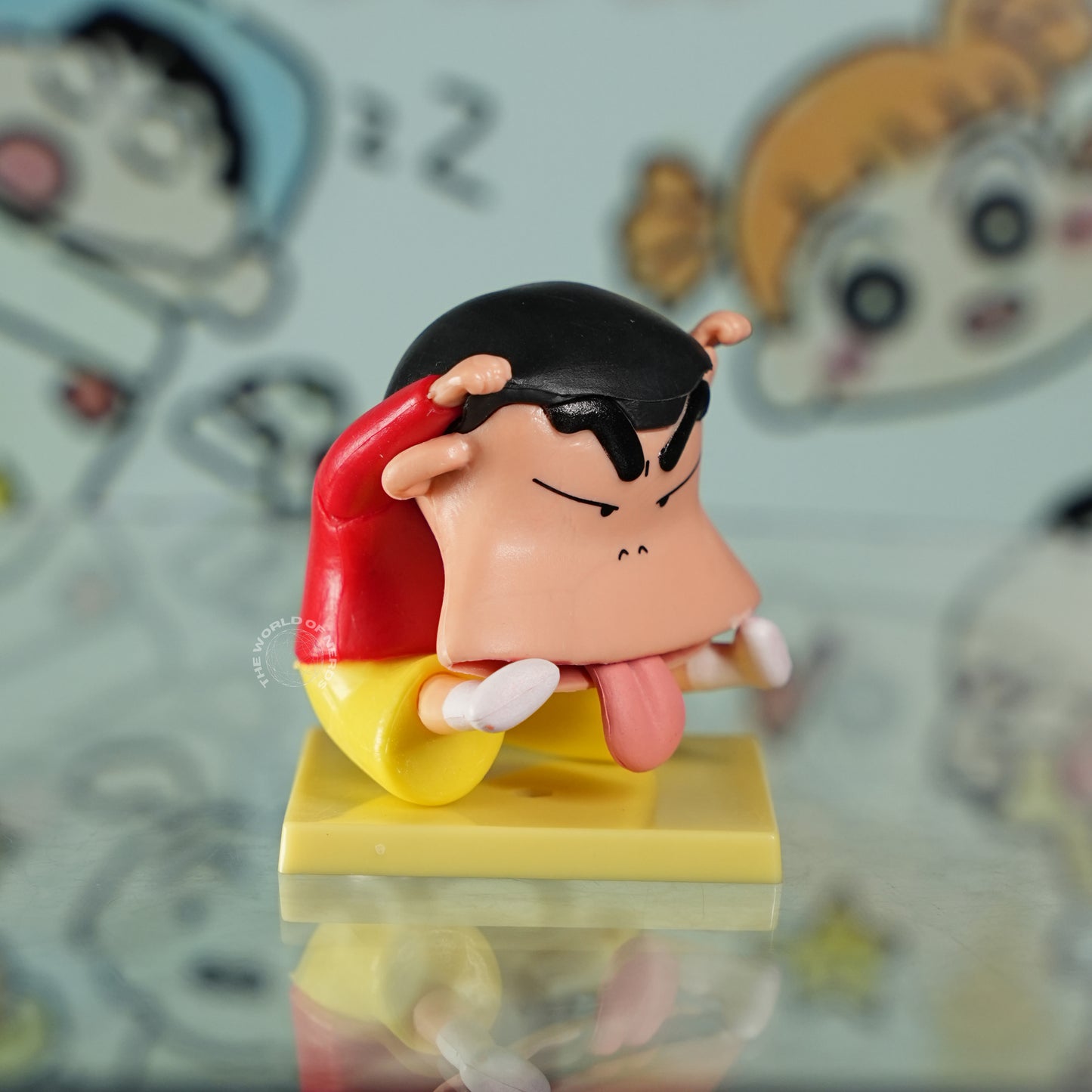 Funny Shinchan Face-Stretch Figurine