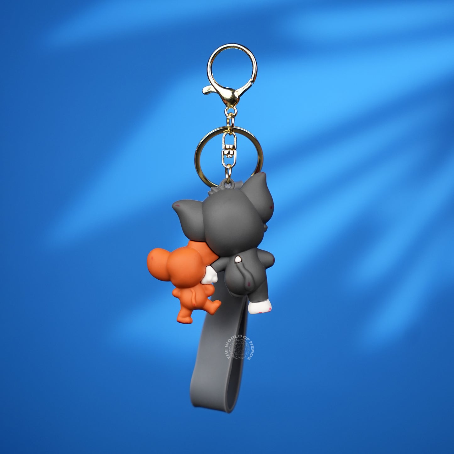 Tom & Jerry Cartoon Strap Keychain