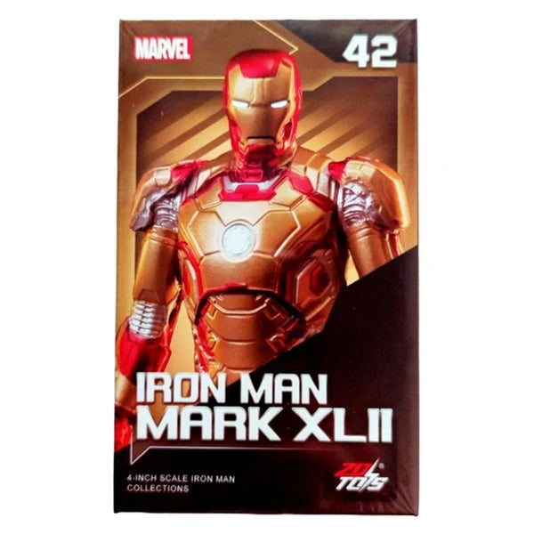 Iron Man Mark 42 – 4-Inch ZD Toys Collectible Figure