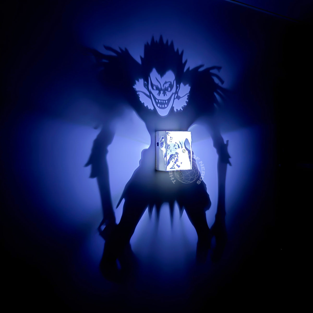 Ryuk Death Note Shadow Light Box – Anime LED Wall Decor