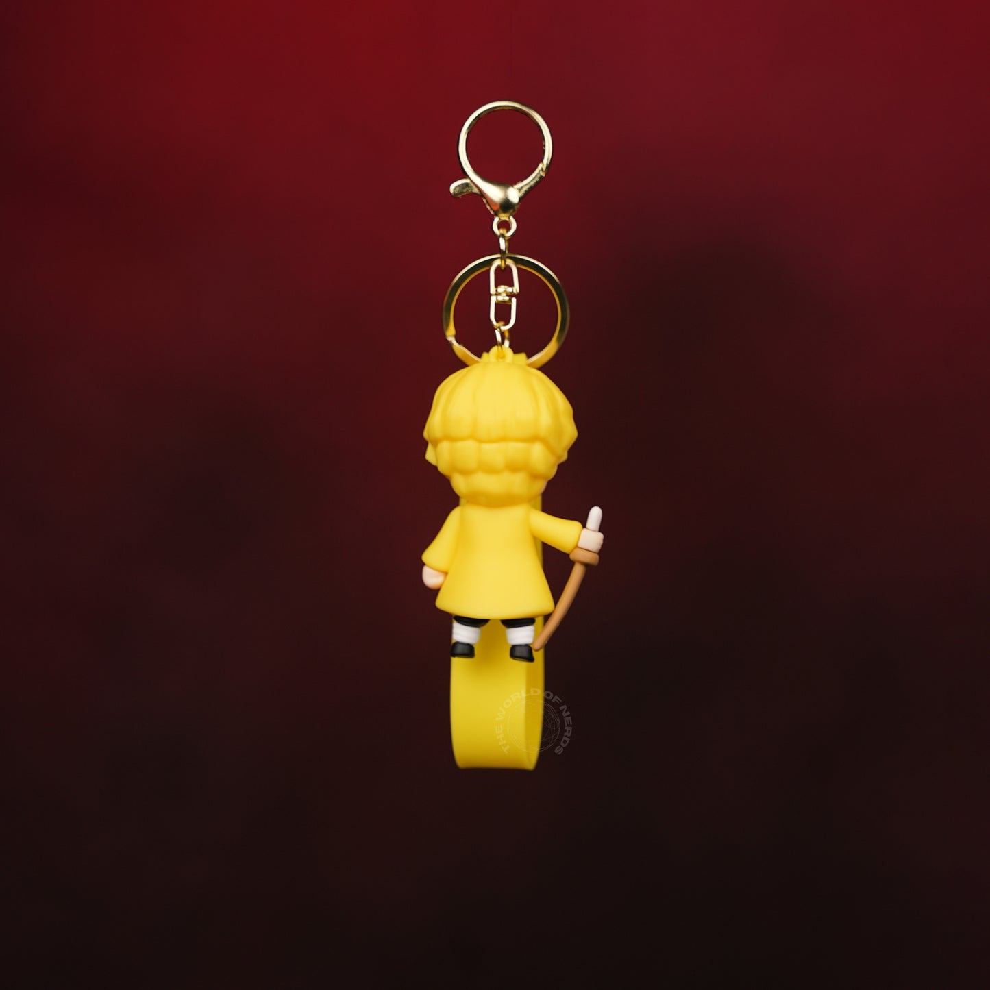 Zenitsu Agatsuma Classic Chibi Keychain