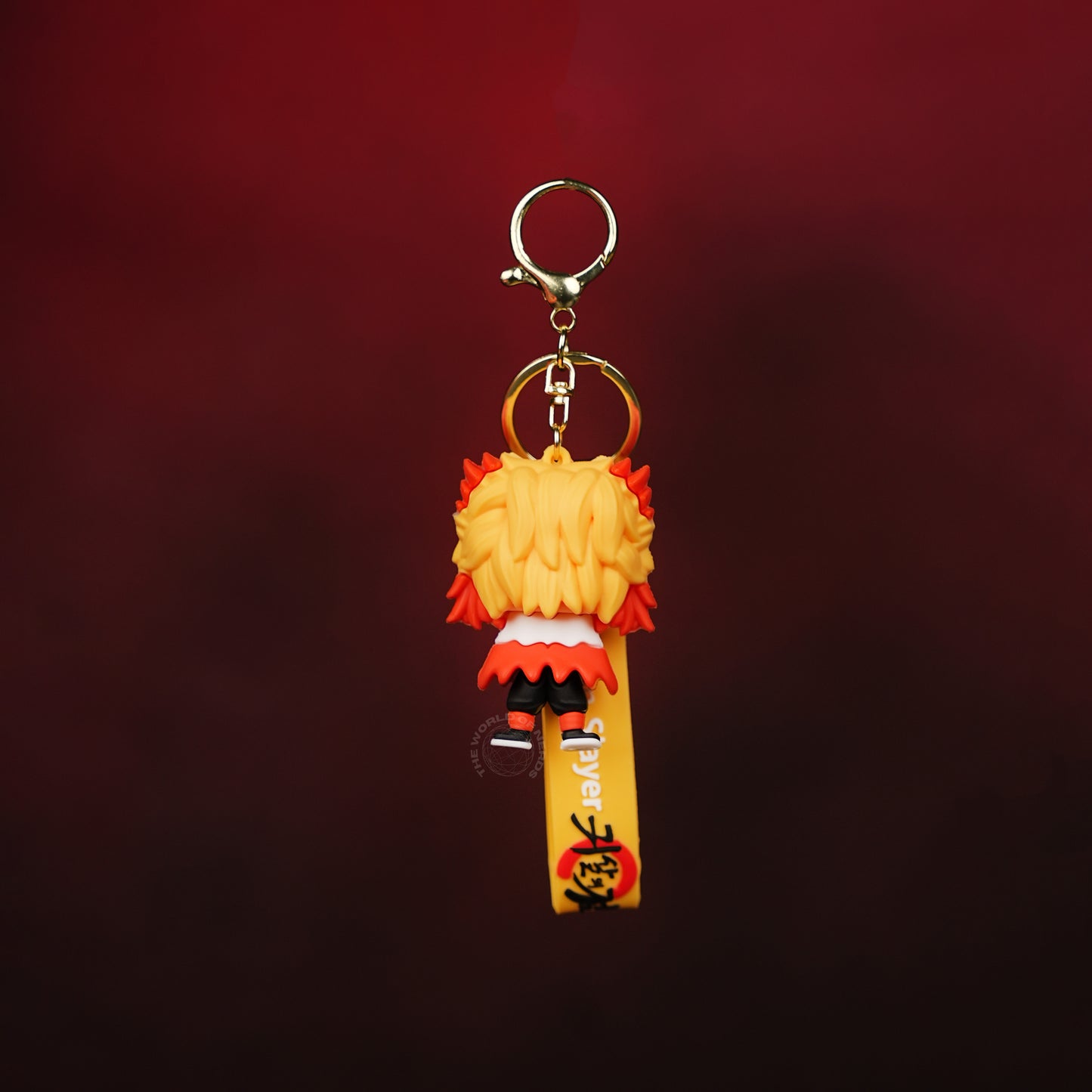 Kyojuro Rengoku Chibi Flame Style Keychain