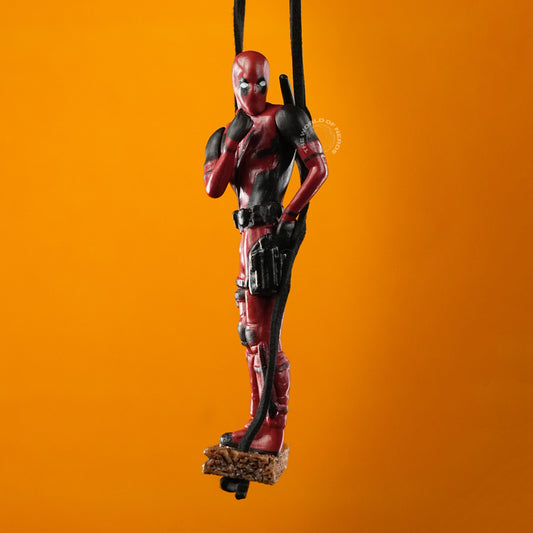 Deadpool Thinking Pose Hanging Figure