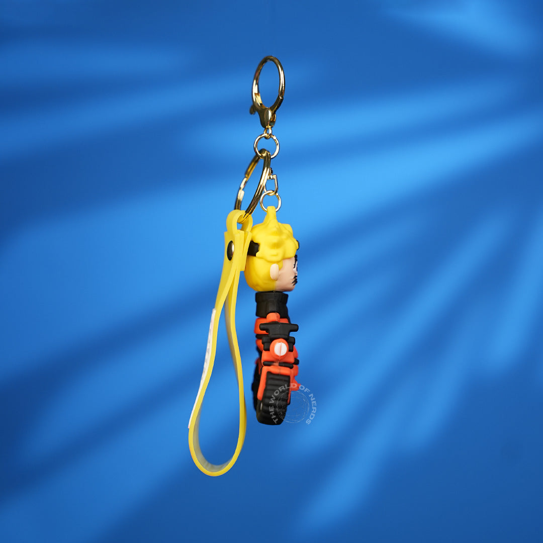 Naruto Uzumaki Mini Bike Keychain