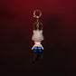 Inosuke Hashibira Dual Blade Chibi Keychain