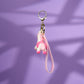 Pink Unicorn Cute Strap Keychain
