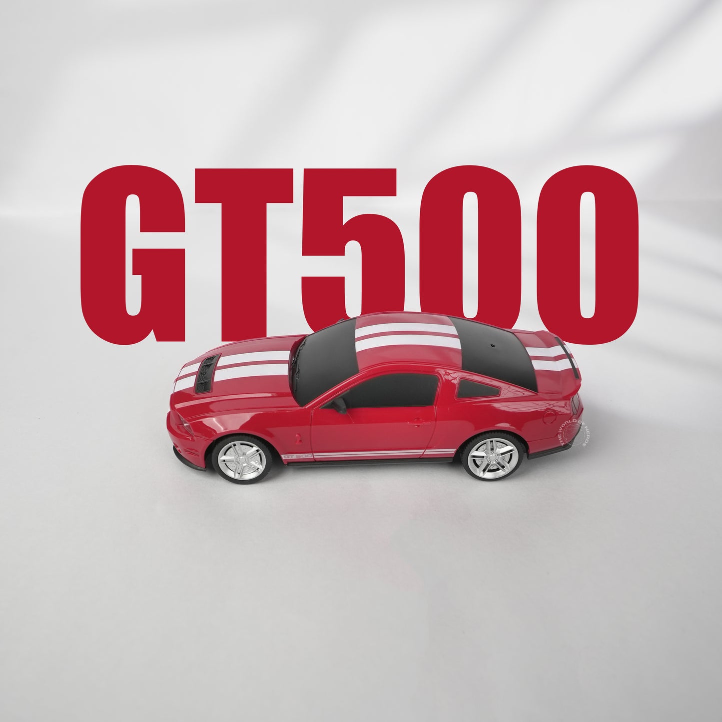 FORD MUSTANG SHELBY GT500- 1:24-RED-R/C LICENSED