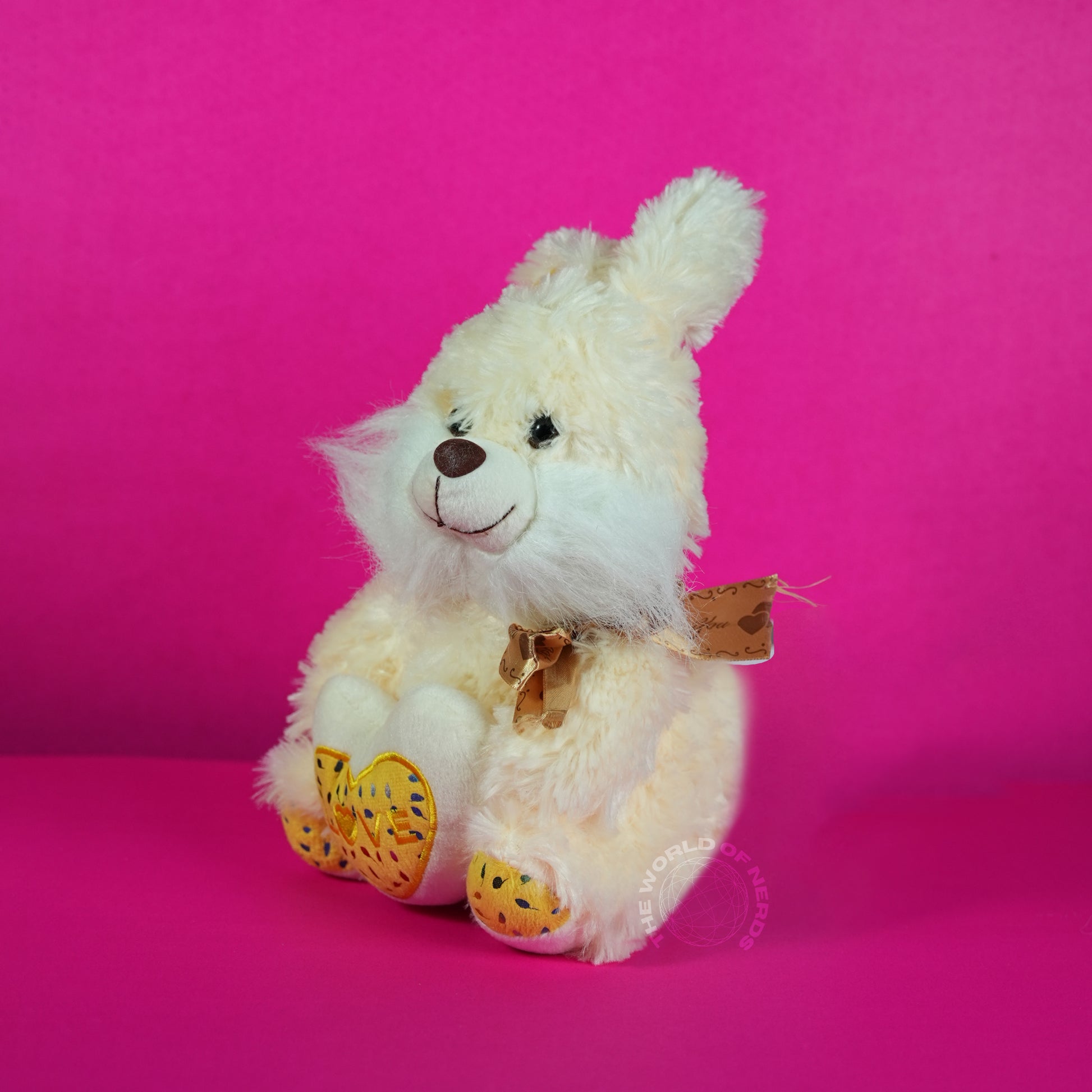 Rabbit Soft Toy (Yellow) - The World Of Nerds