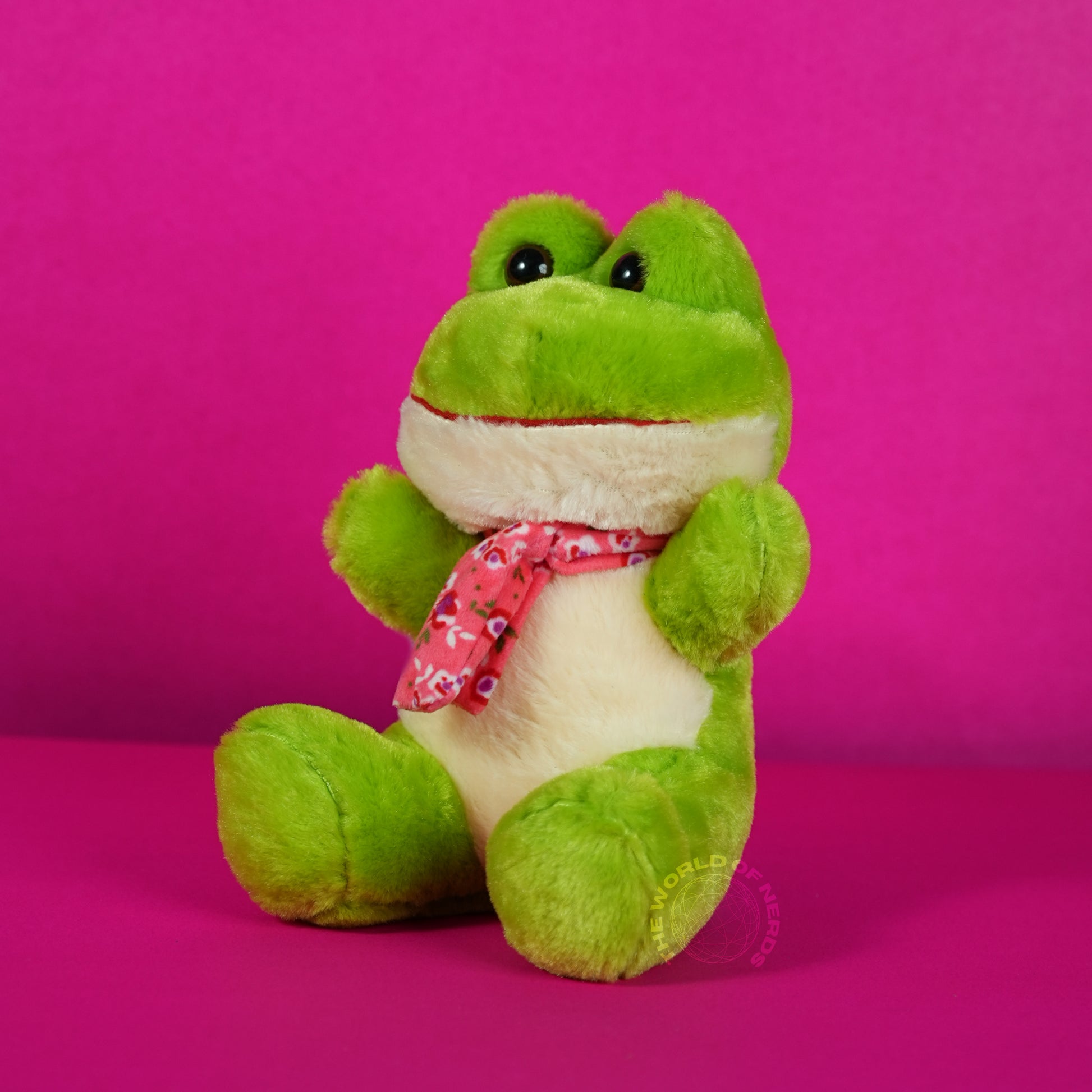 Frog Soft Toy - Green - The World Of Nerds