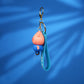 Navy Blue Peppa Pig Strap Keychain