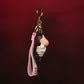 Shinchan White Lying Anime Keychain