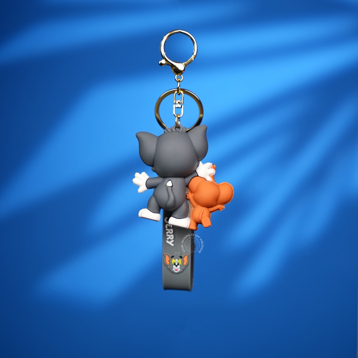 Tom & Jerry Cute Duo Strap Keychain