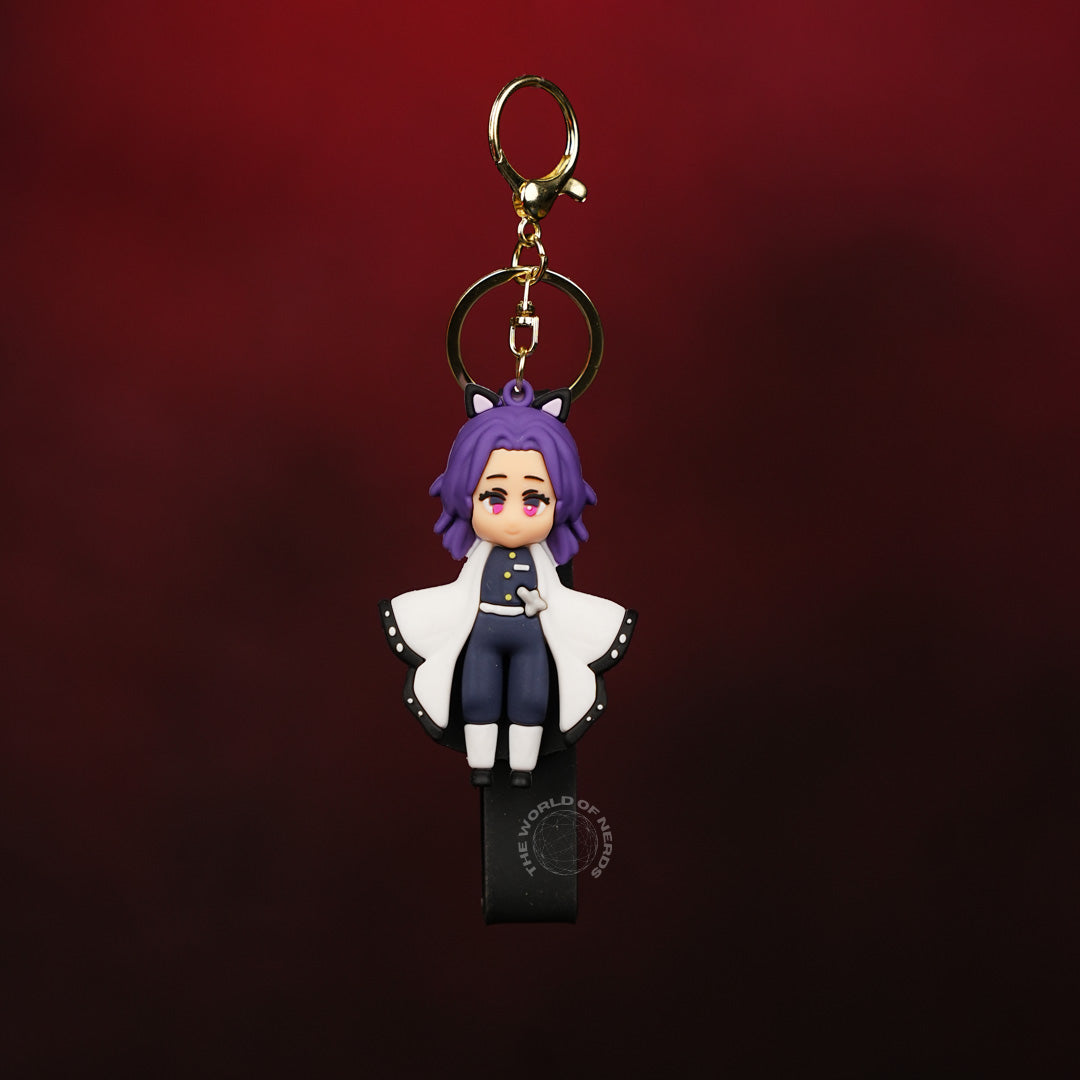 Shinobu Kocho Demon Slayer Anime Keychain