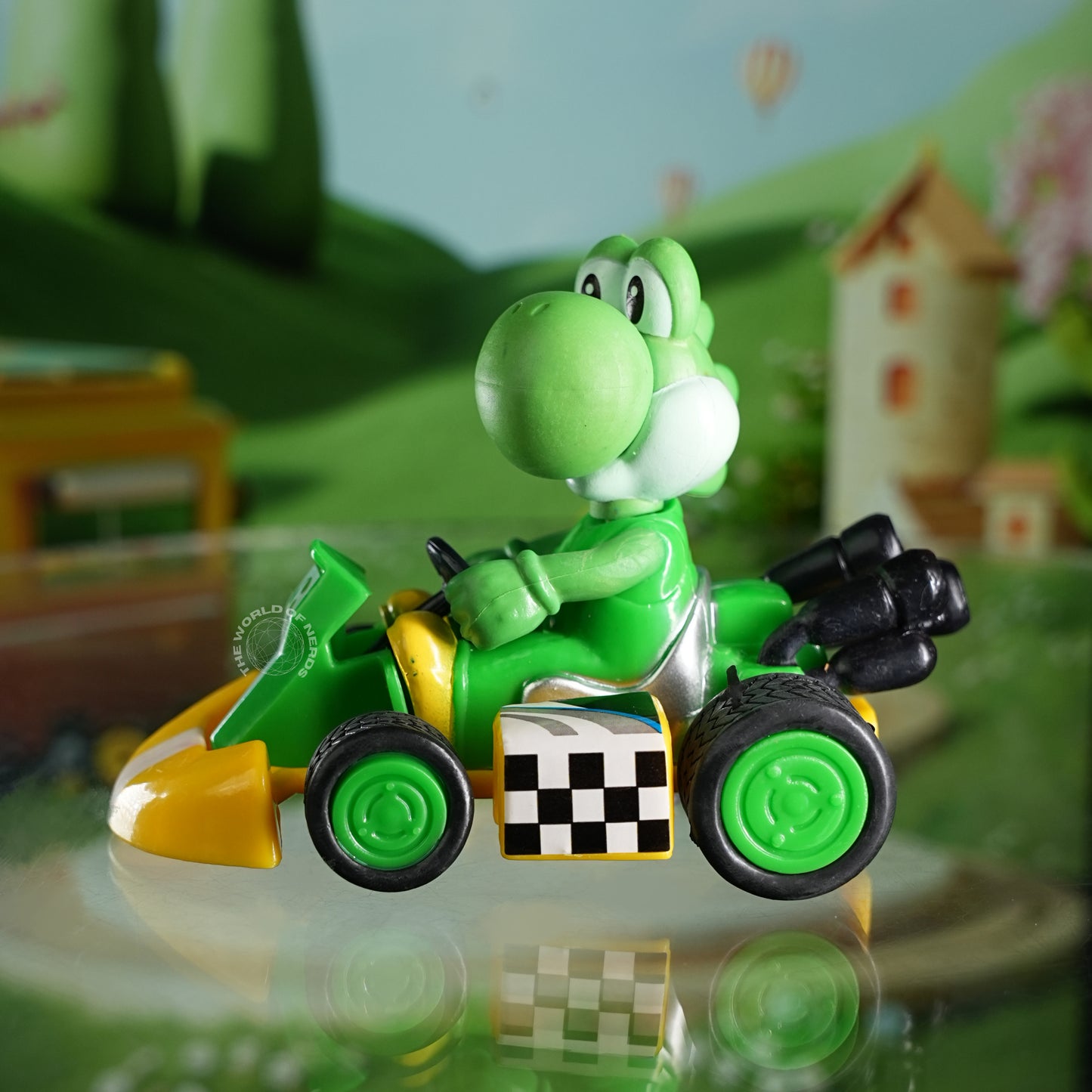 Yoshi Mario Kart Racer Toy