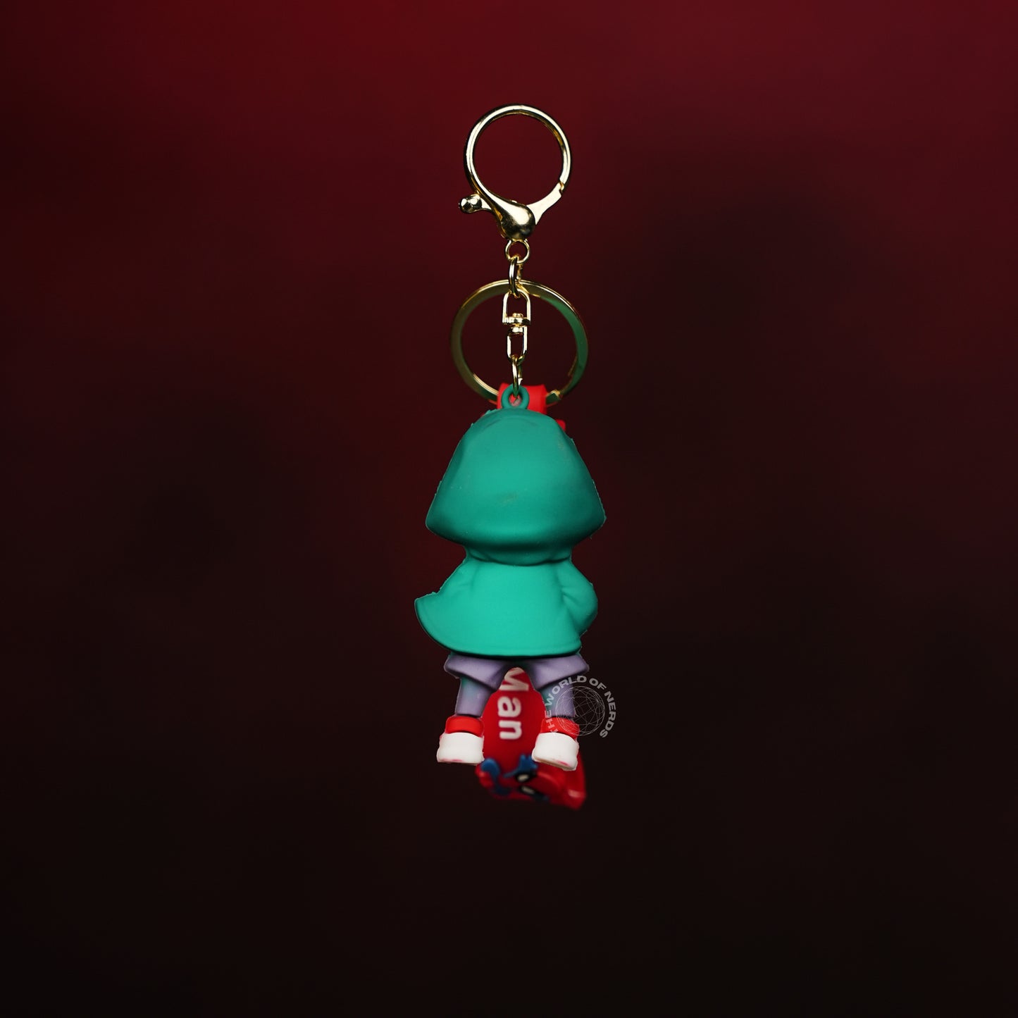 Spider-Man Green Hoodie Street Style Keychain