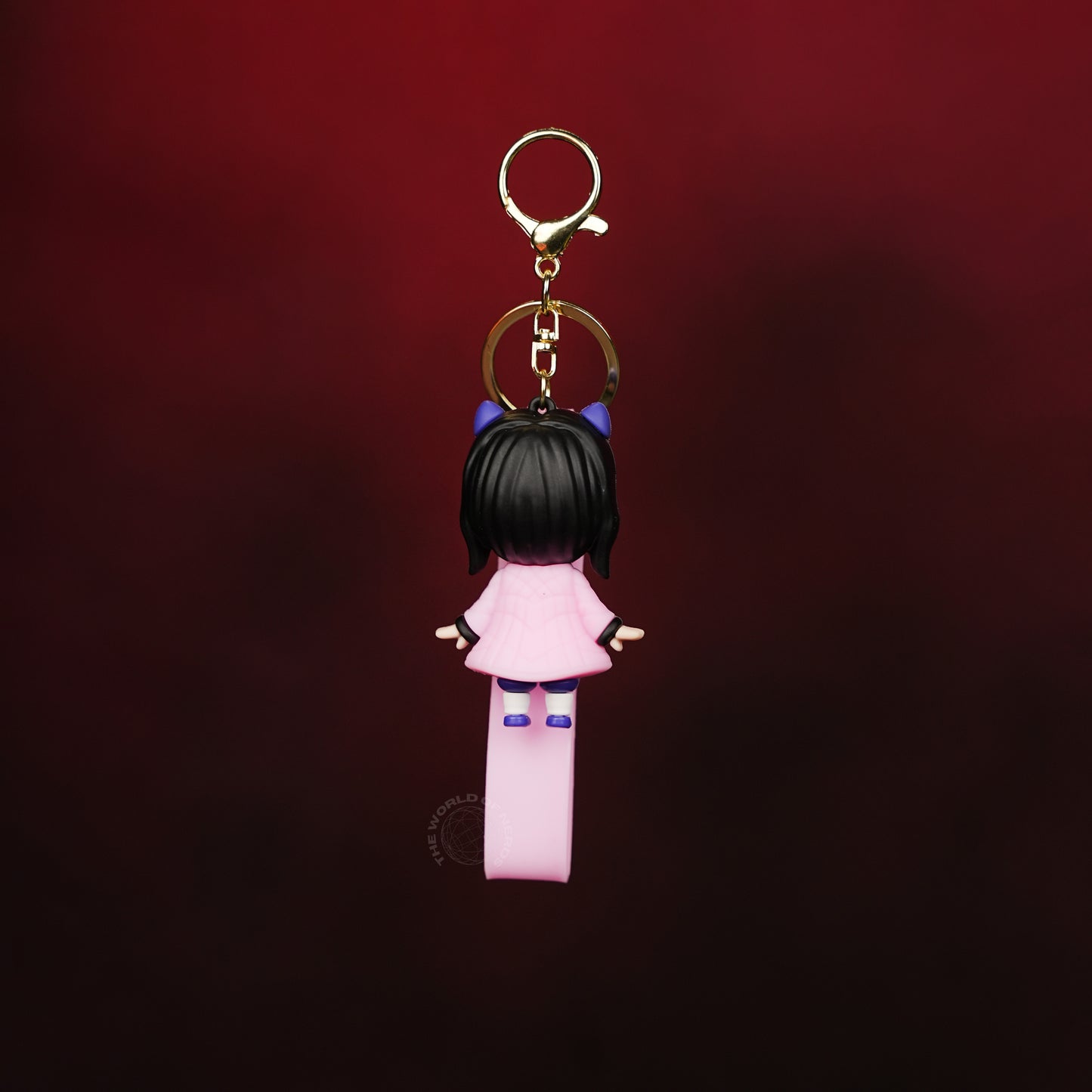 Shinobu Kocho Pink Chibi Keychain