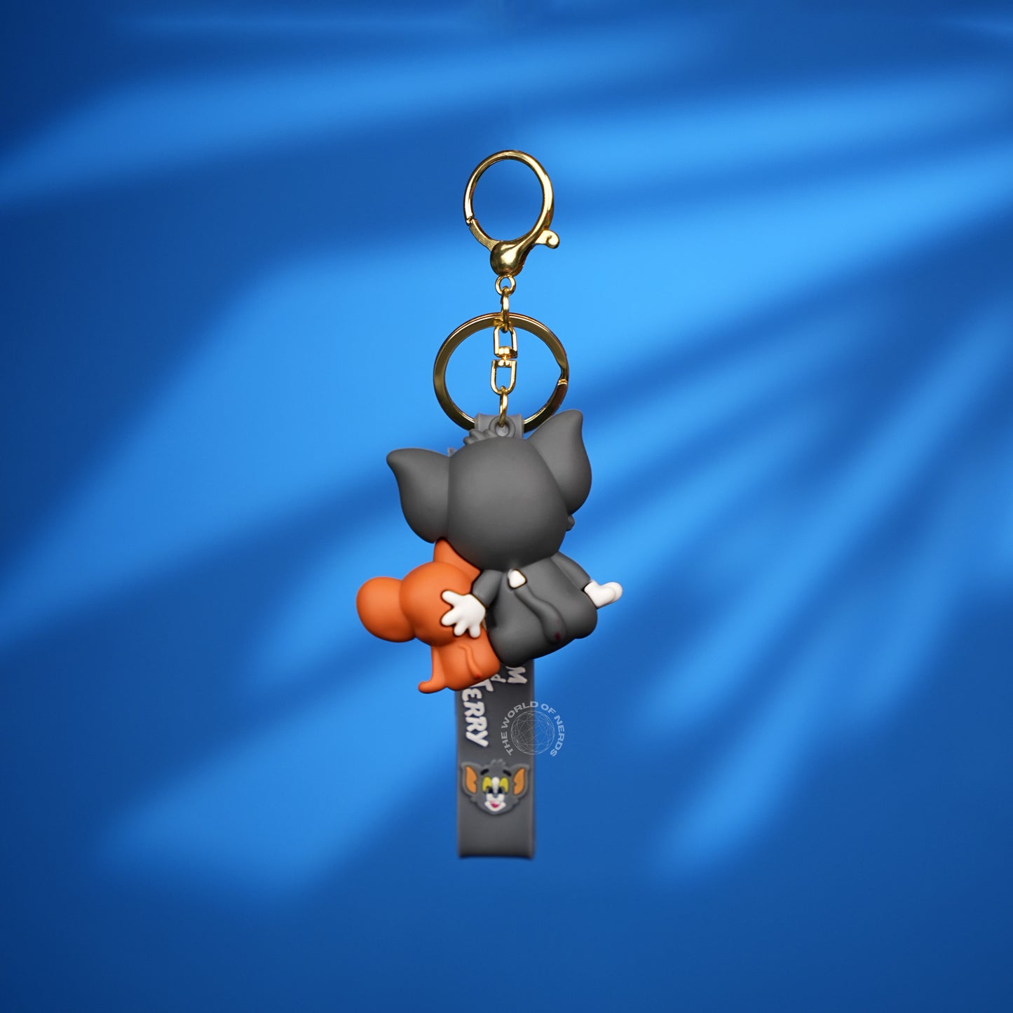 Tom & Jerry Cute Duo Cartoon Strap Keychain