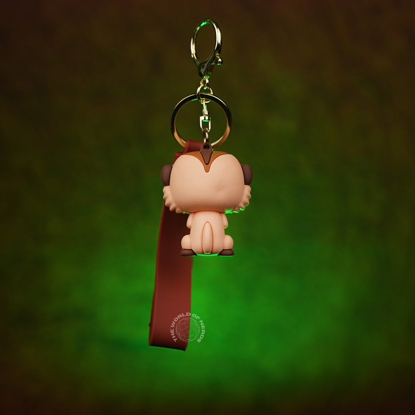 The Lion King Timon 3D Rubber Keychain with “Lion King” Strap - The World Of Nerds