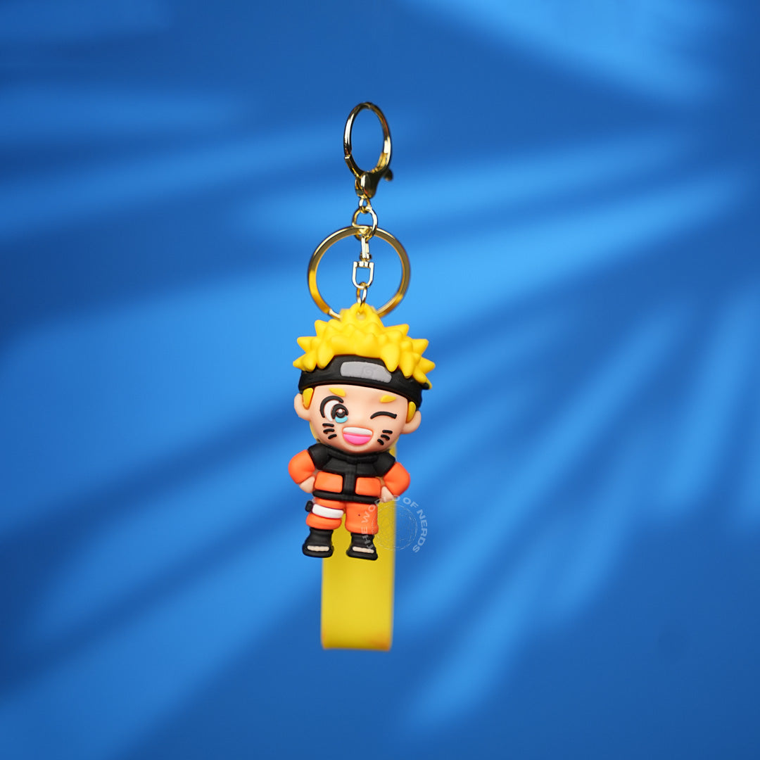 Naruto Uzumaki Classic Chibi Strap Keychain