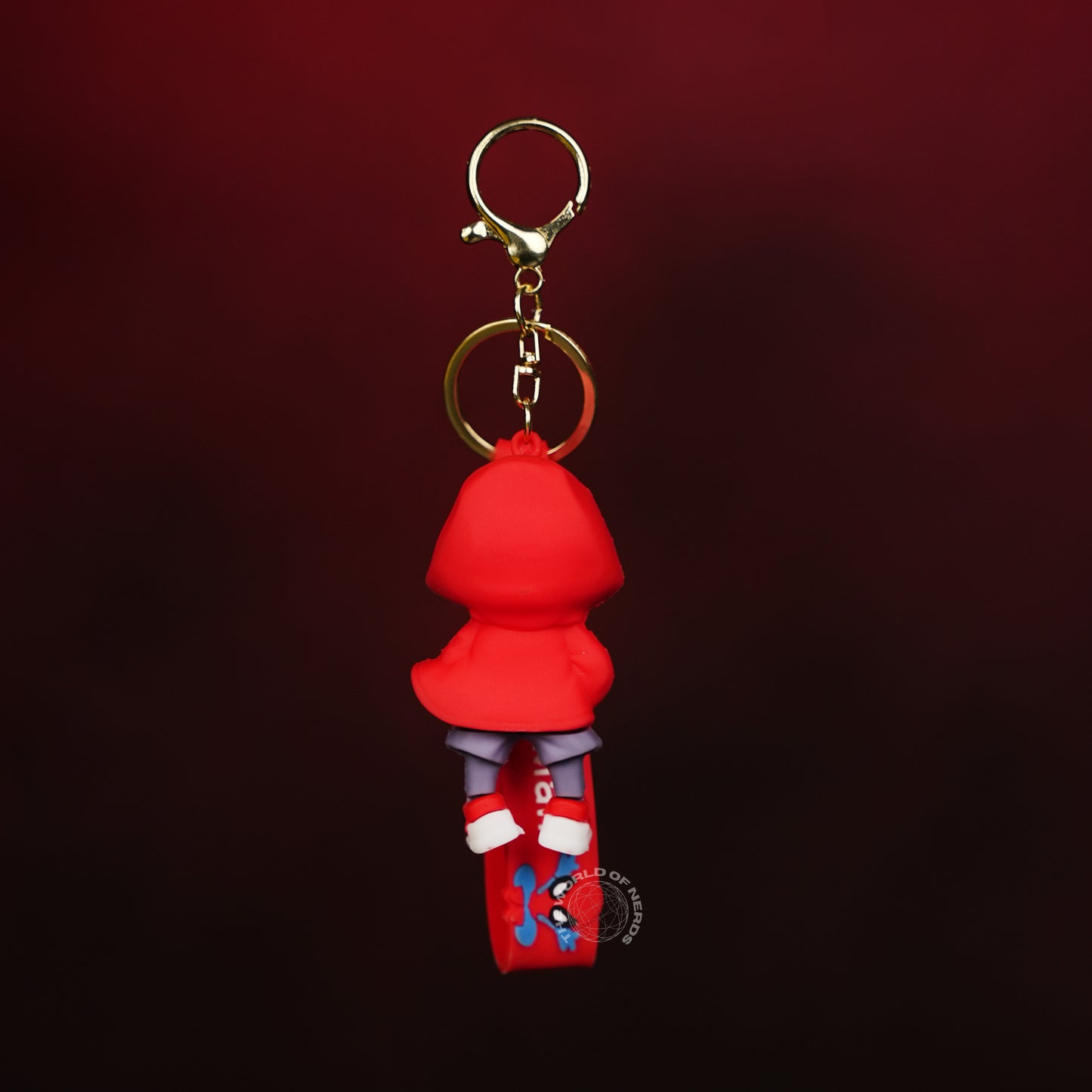 Spider-Man Red Hoodie Street Style Keychain