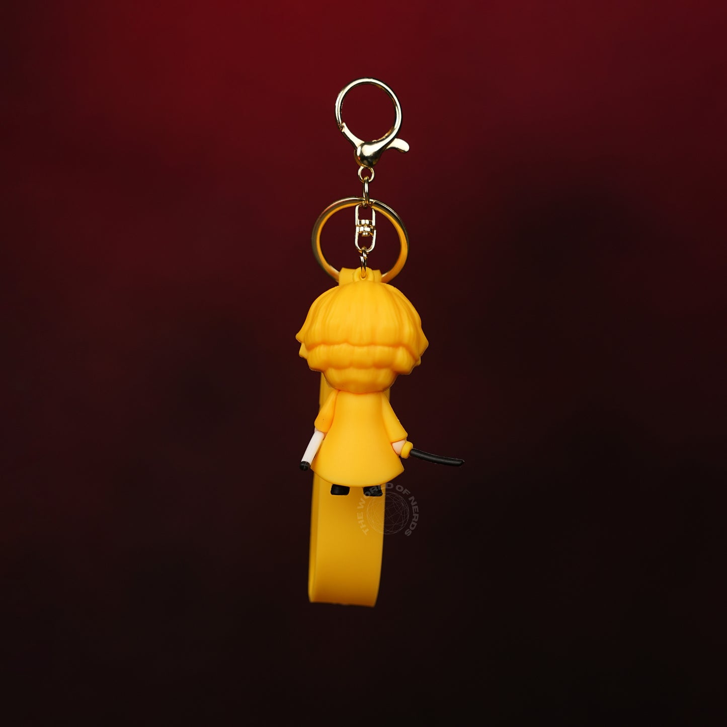 Zenitsu Agatsuma Thunder Style Anime Keychain