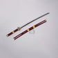 Zoro Red Sandai Kitetsu Wooden Katana – One Piece Anime Sword