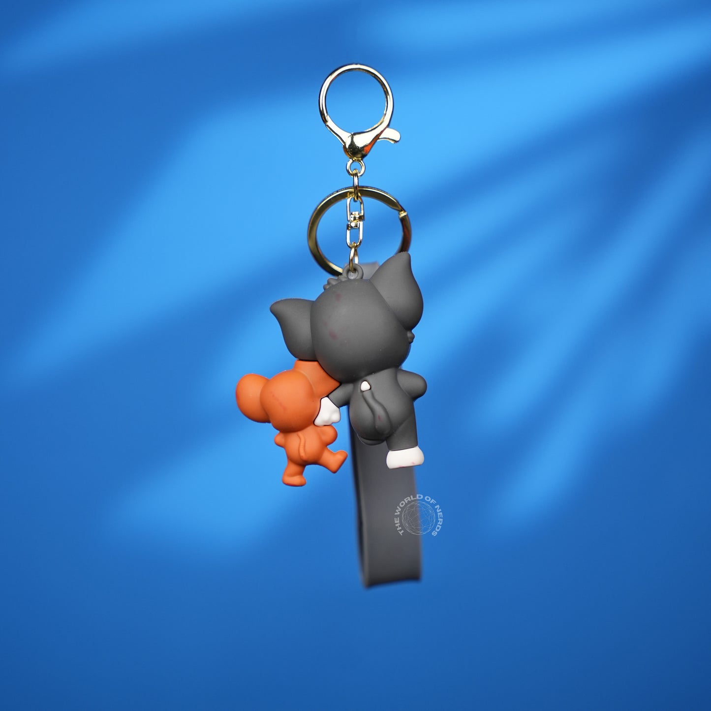 Tom & Jerry Happy Duo Strap Keychain