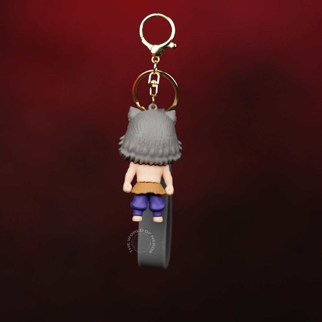 Inosuke Hashibira Boar Mask Anime Keychain