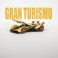 Lamborghini Vision Gran Turismo Yellow Model Car - 1:32 Scale Diecast