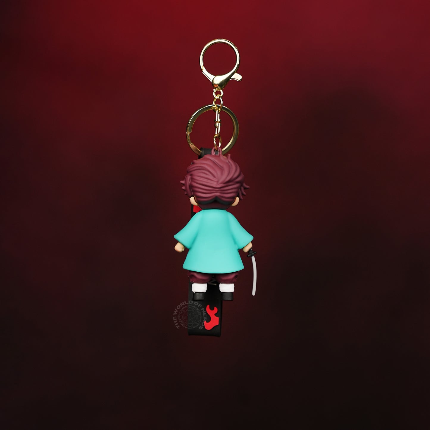 Tanjiro Kamado Classic Warrior Chibi Keychain