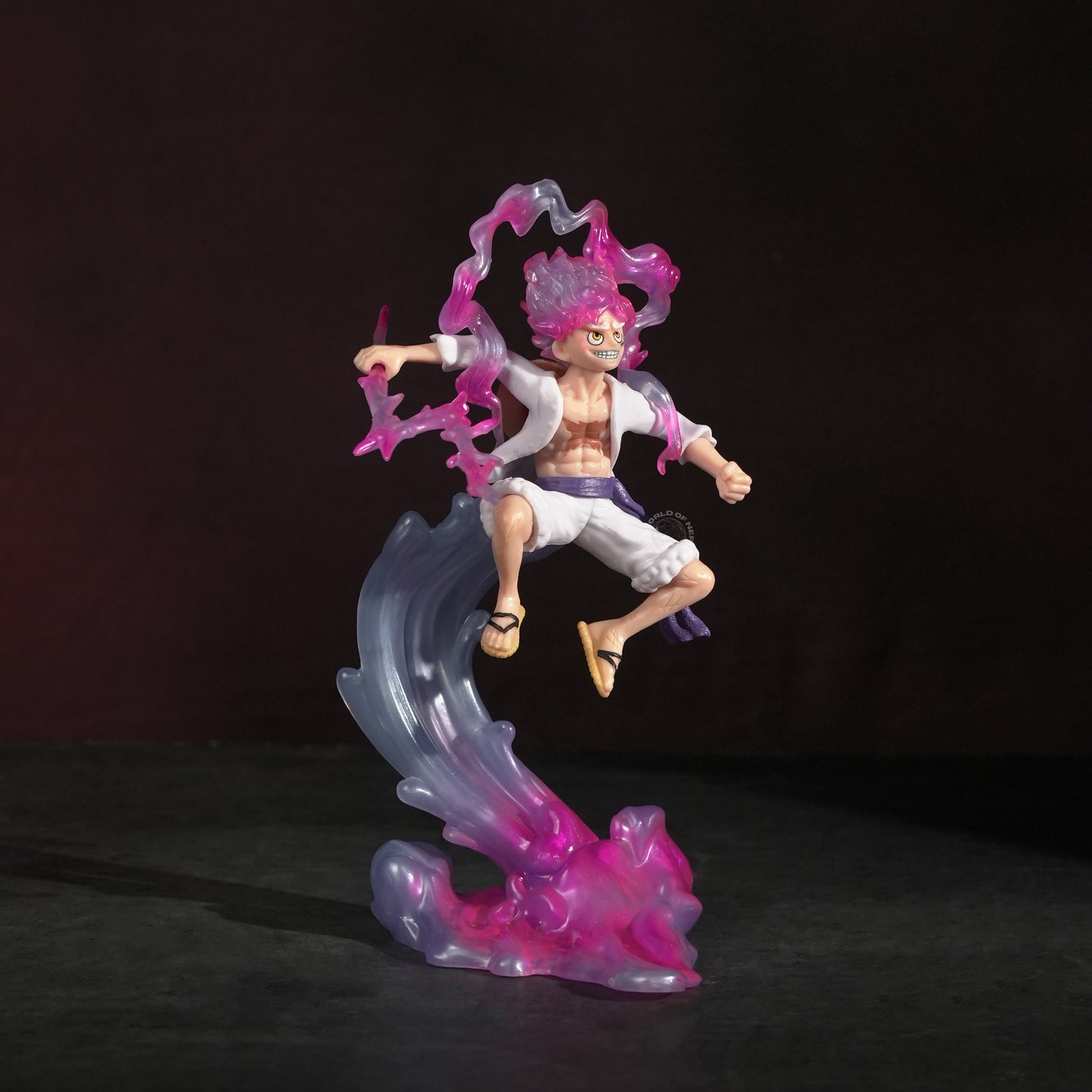 Monkey D. Luffy Gear 5 Action Figure with Thunder 21.5cm – One Piece Premium Anime Collectible - The World Of Nerds