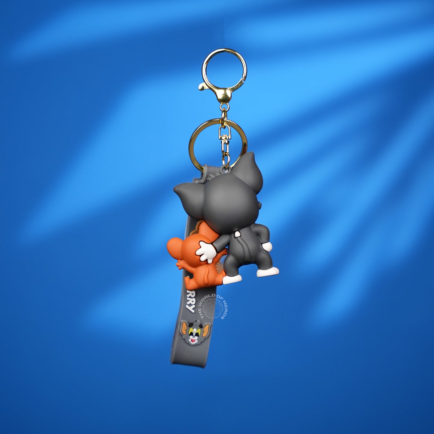 Tom & Jerry Playful Duo Strap Keychain
