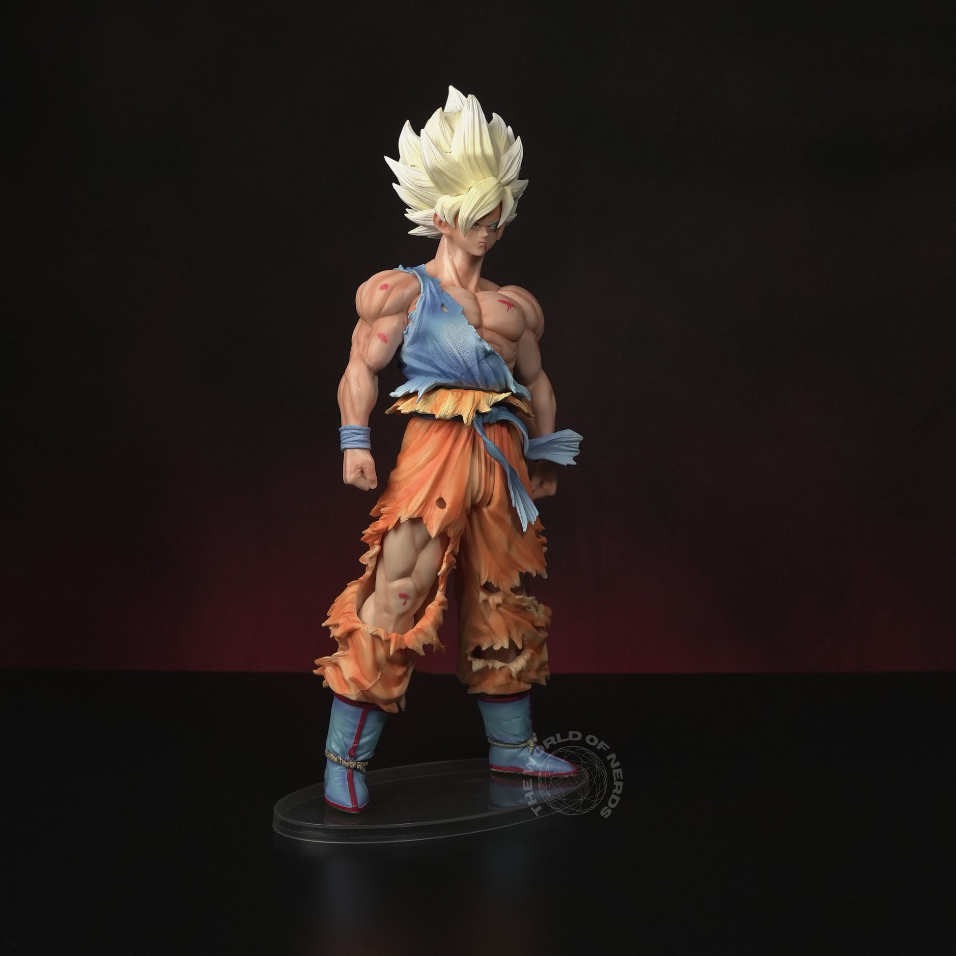 Goku Super Saiyan Action Figure with Dual Head 45cm – Dragon Ball Z Premium Anime Collectible - The World Of Nerds
