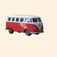 Volkswagen T1- Red - CCA (With Case) - The World Of Nerds