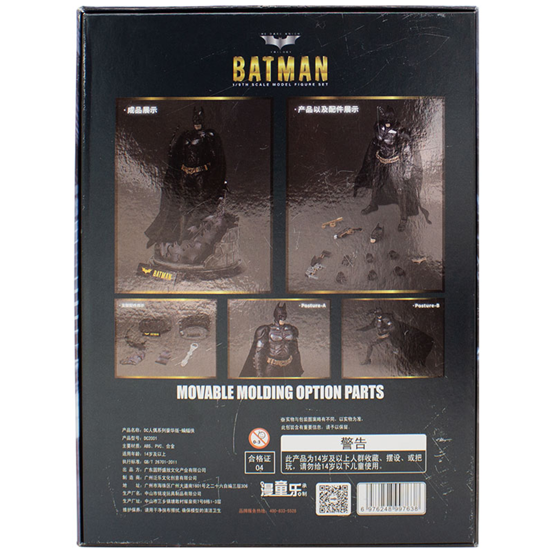 Batman (Christian Bale) – FONDJOY Premium DC Collectible Figure - The World Of Nerds