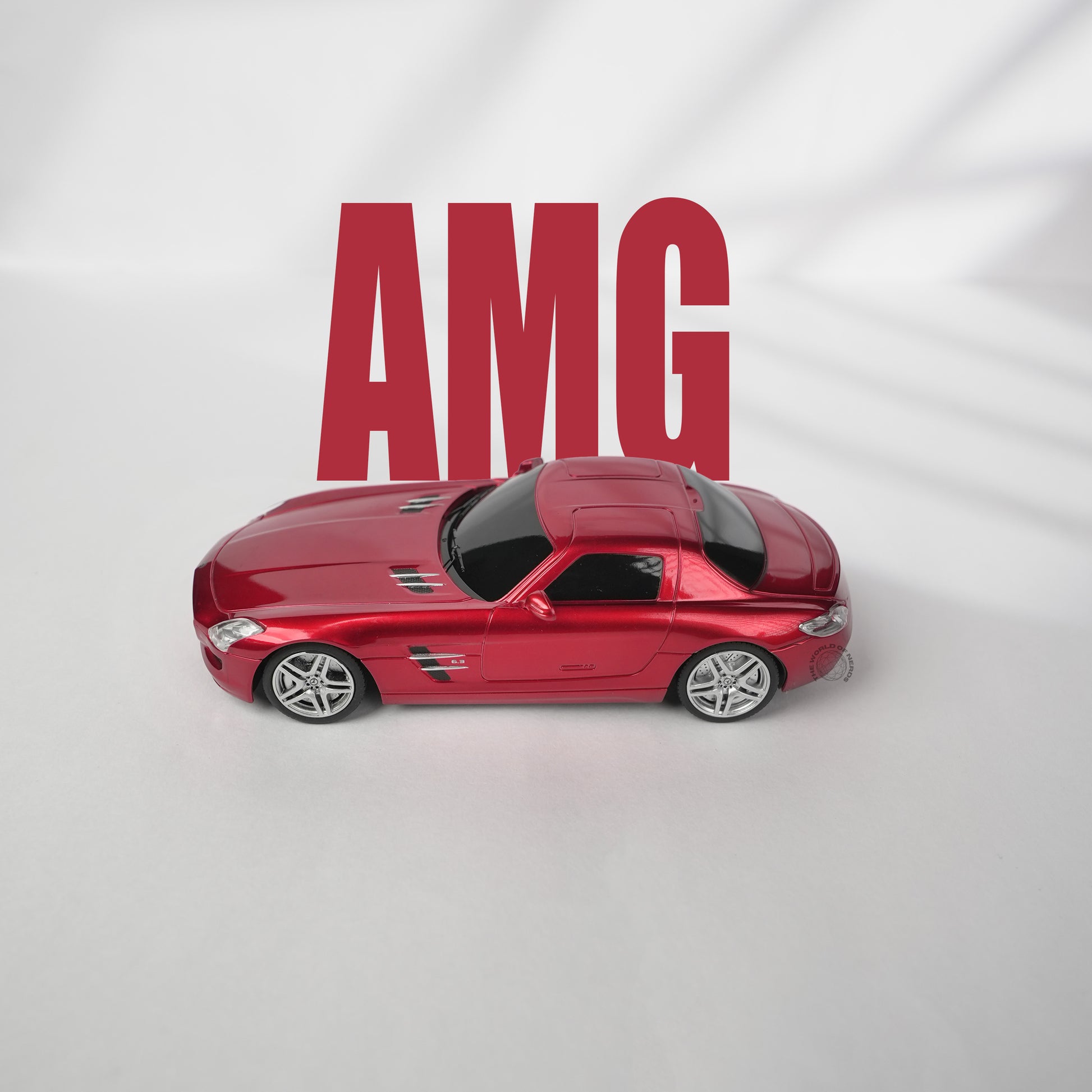 MERCEDES-BENZ SLS AMG-1:24-RED-R/C LICENSED - The World Of Nerds