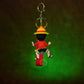 One Piece Monkey D. Luffy Chibi 3D Rubber Keychain with Anime Strap - The World Of Nerds